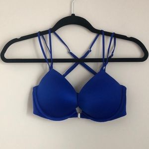 Blue Victoria Secret Bra size 34c